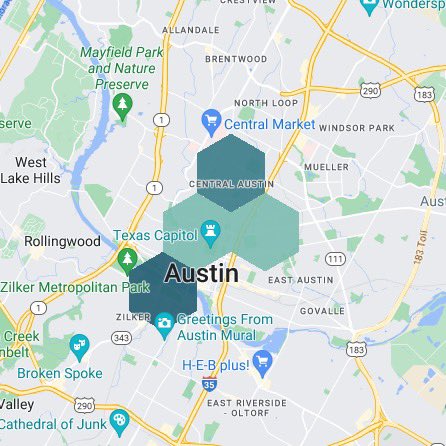 Austin Mesh Coverage Map